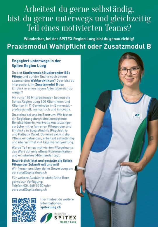 Praktikum für BFH-Studierende